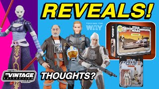New Star Wars The Vintage Collection Reveals! Asajj Ventress, Carson Teva, Agent Kallus & More!