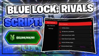 Blue Lock: Rivals Script GUI / Hack (AUTO GOAL, INF MONEY, AUTOFARM, AND MORE) *NO KEY*