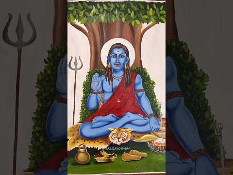 #goraknath  #painting  #navnath  #nathsampraday  #acrylicpainting  #making