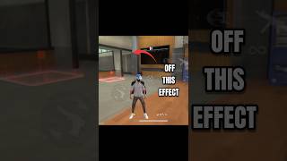 How To Turn Off This Effect In Free Fire 👈🏻🤯| Free Fire OB53 UPDATE