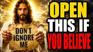 🔴 God Says: "OPEN THIS IF YOU BELIEVE" God Message Today~ Gods Message Now