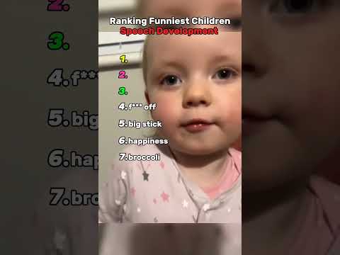 Ranking Funniest Children Speech Development😂
