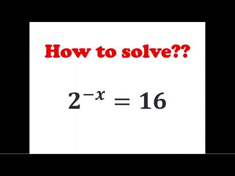 Solving Exponential and Logarithmic Function | Problem 3