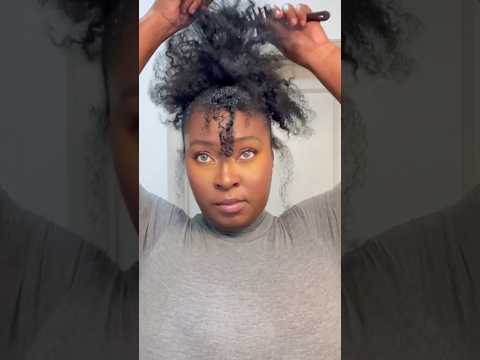 Heading to the circus so I did a quick style. Lazy natural approved✅ #hairstyle #naturalhairstyles