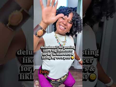 Delusional & Proud 🤷🏾‍♀️ #creatorjourney #nanoinfluencer #type4hair #styleinspo #midsizefashion 💕