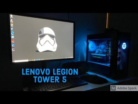 Unboxing My First Gaming PC | Lenovo Legion Tower 5 Gaming Desktop