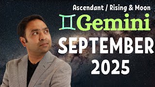 What Does SEPTEMBER Hold for GEMINI in Vedic Astrology?