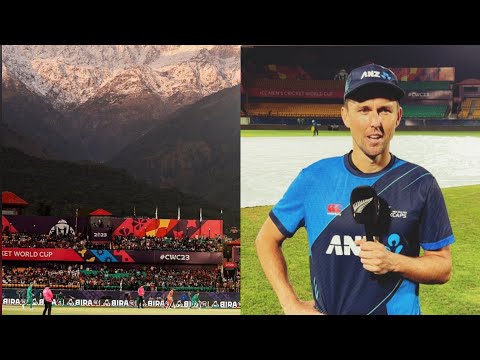 "Beautiful Ground" - Trent Boult Interview ahead of IND vs NZ game at Dharamshala | CWC 2023