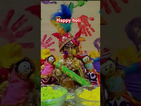 Mere Banke Bihari Rang Barsa Rahe#youtubeshorts #virelshorts #holispecial #vrandavankiholi #mathura