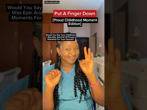 Put a finger down, Proud childhood moments edition #shorts #proudchildhoodmoments #putafingerdown