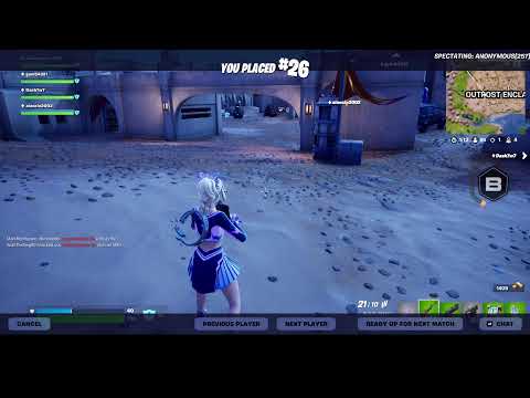 Chill Fortnite Spectate | No Talking Just Upbeat Music & Feel-Good Vibes | Live Gameplay