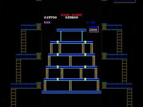 Donkey Kong Arcade Blitz - Full Run in 60s #classicarcade #retro #arcadegames #game #donkeykong