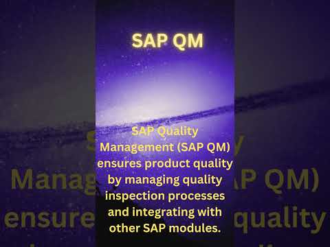 SAP QM