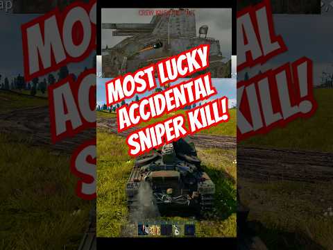 #WarThunder - The Most Lucky Accidental Sniper Kill! #sabaton #gaming