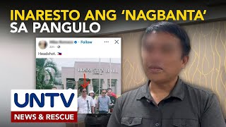 Vlogger na nag-post ng larawan ni PBBM na may caption na "headshot," inaresto ng NBI