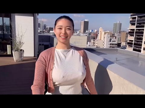 【ノーブラ散歩Iカップ】ちくびが大きすぎるので…