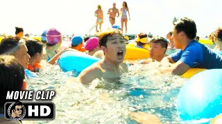 THE MEG Clip - "Beach Attack" (2018) Jason Statham