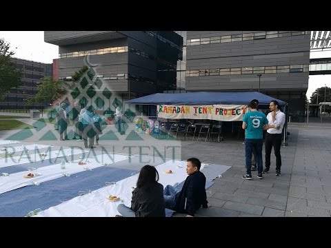 Iftar at Manchester's Ramadan Tent - 2016