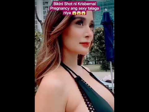Krisbernal Bikini Shot Pregnancy subrang sexy niya 😱😱😱