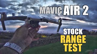 DJI Mavic AIR 2 Range Test - How Far Will it Go?  (Flying to 0% Power)