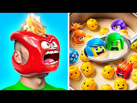 Anger Got Me! Crazy Inside Out 2 Products *Cartoon Fidgets You Can Make For Free*