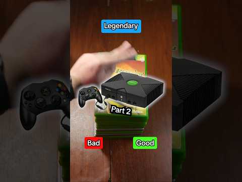 Good, Bad, LEGENDARY - Xbox (Original OG/Classic, Part 2) 🎮🕹 #shorts