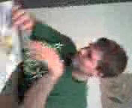Me eating balut