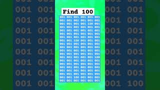 can you Find 100??? #brainsolution #brainteaser #automobile #braintraining #brainchallenge #gaming