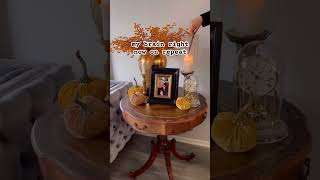 is too soon?! 🫣🍂🎄#homedecorlovers #fallhomedecor #fallfashion #homedecor #decorating #cozyfall