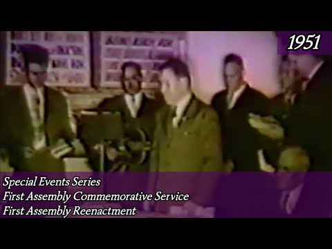 First Assembly Commemorative Service 1951