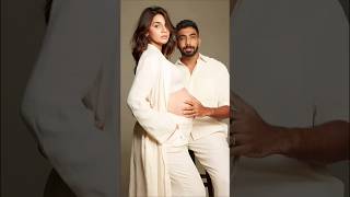 Jasprit Bumrah with his wife SanjanaGanesan😍💖#shorts#bumrah#wife#jaspritbumrah#sanjanaganesan