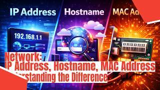 Network: IP Address vs Hostname vs MAC Address – Understanding the Difference