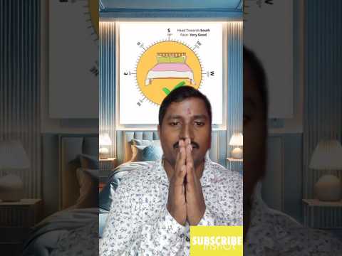 "Best Sleep Direction 🧭 Vastu Secrets for Better Sleep 😴"