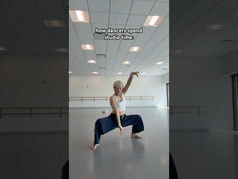 HOW DANCERS SPEND STUDIO TIME😭 #yuliam #dancer #funny #fyp #trend #video #shorts #meme #reels #lol