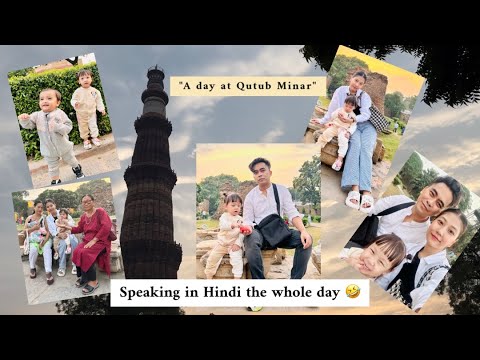 Speaking in hindi for the whole day (bloopers at the end of the video) Episode 19