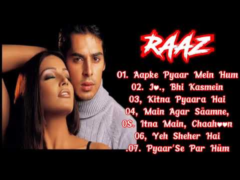 💞Raaz Movie All ❣️ Songs🥰Dino Morea 😍 Bipasha Basu💕movie Jukebox💞 Thanks for watching 😊