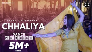 Chhaliya | Sapna Choudhary Dance Performance | New Haryanvi Songs Haryanavi 2024