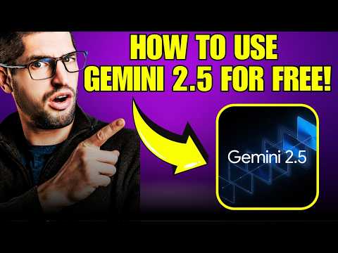 How to Use the NEW Gemini 2.5 Pro for FREE!