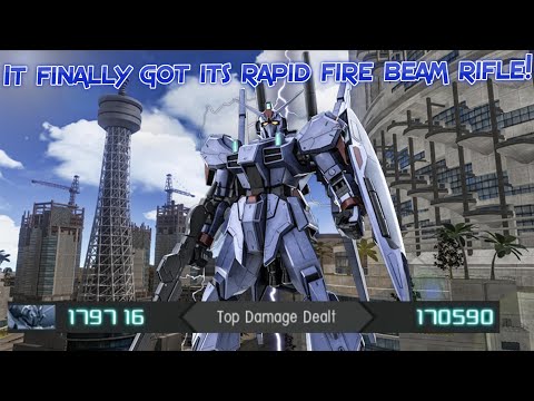 GBO2 Gundam Mk-III (Post-Buff):  It finally got its rapid fire beam rifle!