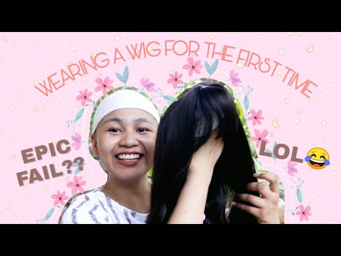 WEARING A WIG FOR THE FIRST TIME