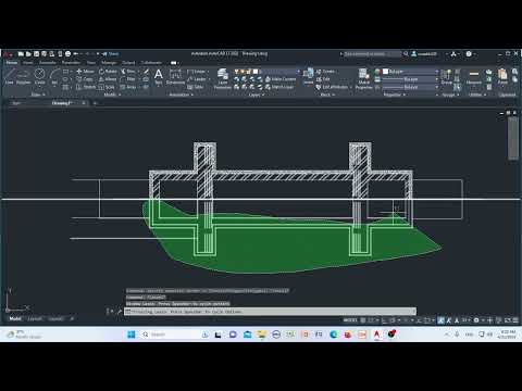 PART 2-DRAINAGE SYPHON(HALF TOP AND FOUNDATIONAL PLAN)