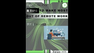 009 (8 Tips to Make the Most Out of Remote Coding) |Tips of The Day | iFarouq Tech