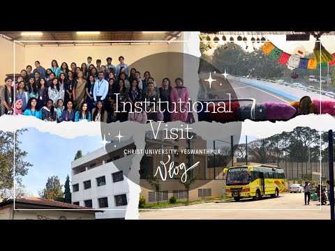 Institutional Visit | Christ University Bangalore | Vidyanjali Montessori | Psychology Students ✨