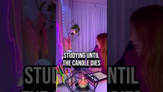 Study with me until the candle dies 🩷🕯️#study #studymotivation #studywithfocus #studywithme #focus