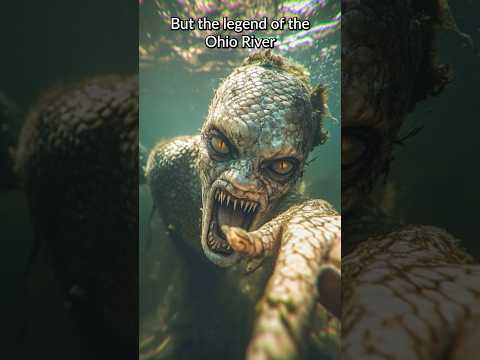 The Ohio River Mud Mermaids | Strange Reptilian Cryptid - Indiana #paranormal #funfacts #mermaid
