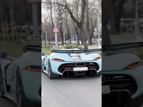 Tate's New Tiffany Blue Koenigsegg Jesko | Insane $3M Hypercar Reveal! 💎🚀#shorts #viralvideo