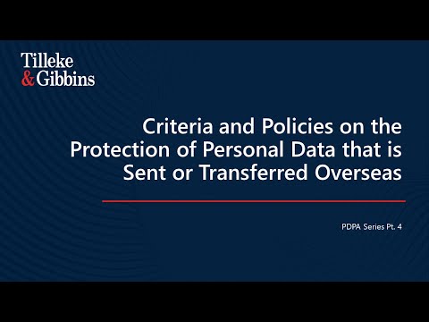 Compliance Catalysts - EP 4: Criteria and Policies on Personal Data Sent or Transferred Overseas