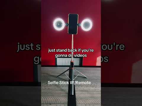 Selfie Stick with Lights #WirelessBT #JC-18H
