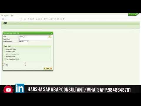 abstract class in ooabap || abap, oops, odata training contact whatsapp:9848648781