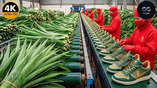 Inside the Factory: Making Premium Pineapple Leaf Shoes & Bags (Full Process)